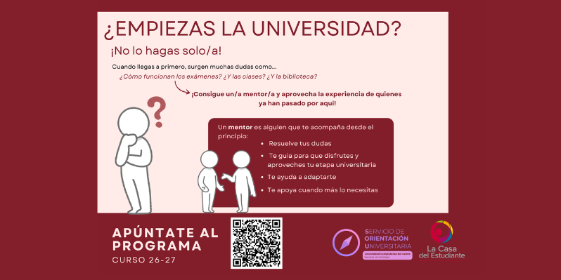 SI EMPIEZAS EN LA UNIVERSIDAD, APÚNTATE